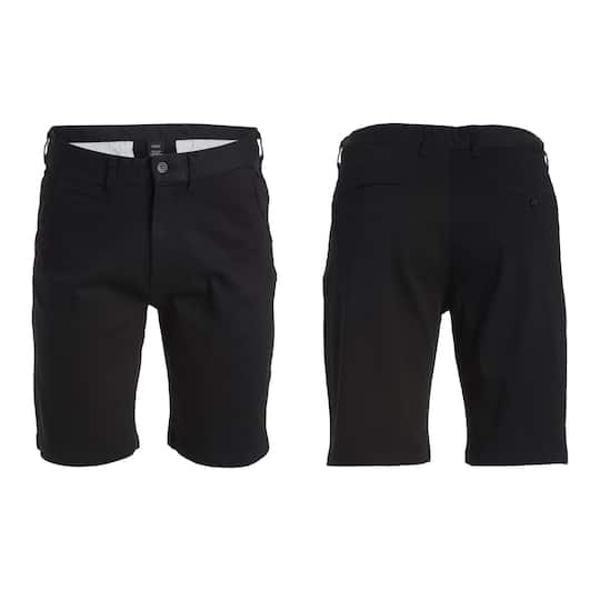 Galaxy by Harvic Men's Flat Front Slim Fit Stretch Chino Shorts